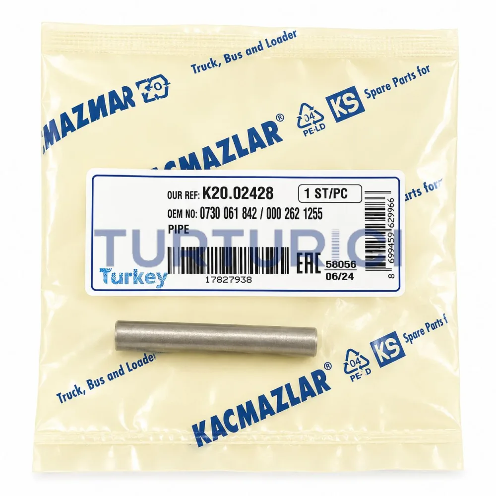 TUBO DE LUBRICACION EJE PPAL 16S-1650 (KACMAZLAR)