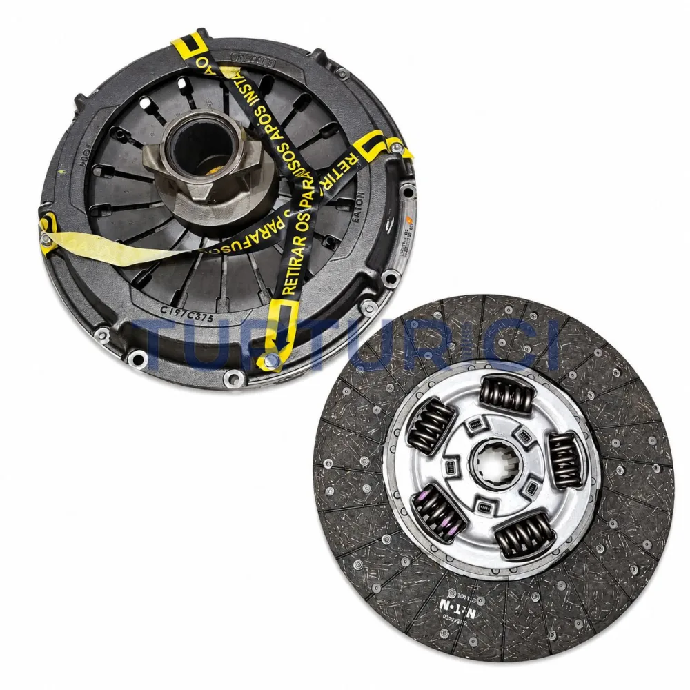 KIT DE EMBRAGUE EATON 395MM 10E FORD CARGO 3129 / 3131 / 2628E (2018/)