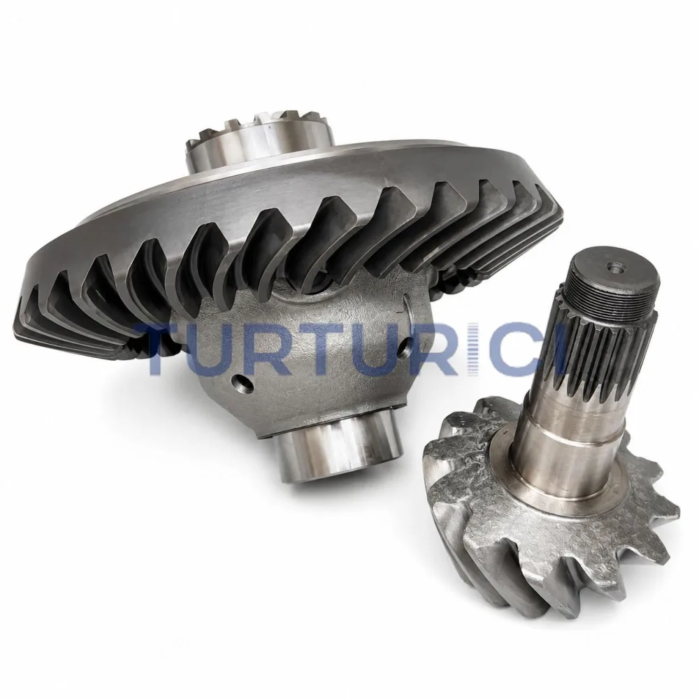 CAJA DE SATELITES 18X CON CORONA Y PIÑON RELACION 2.85 MERITOR