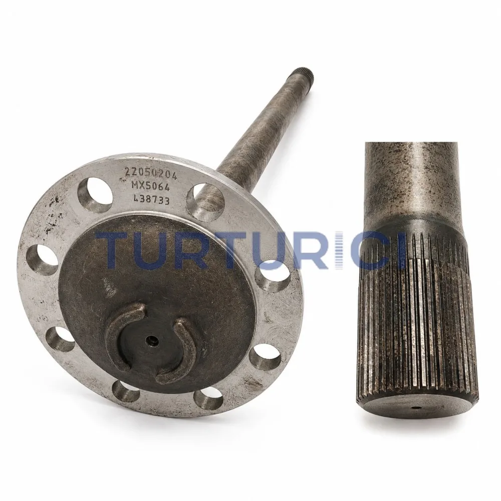 PALIER MAX GEAR 3206V1738A RS 155 L 1057 ESTR. 46 AGUJ. 8